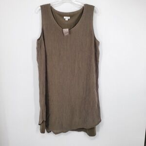 Women's J. Jill Large Petite PureJill Caper Lagenlook Layered Flowy Stretch A6